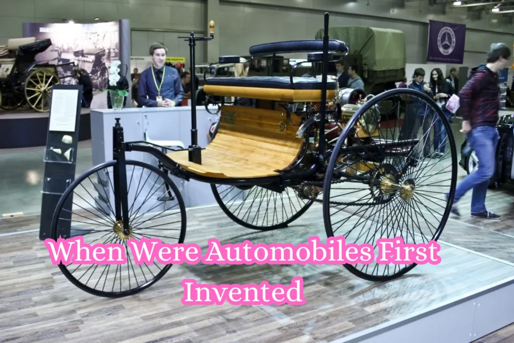 When Were Automobiles First Invented