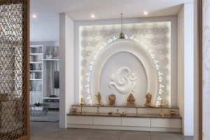 Traditional vs. Modern Pooja Room Designs