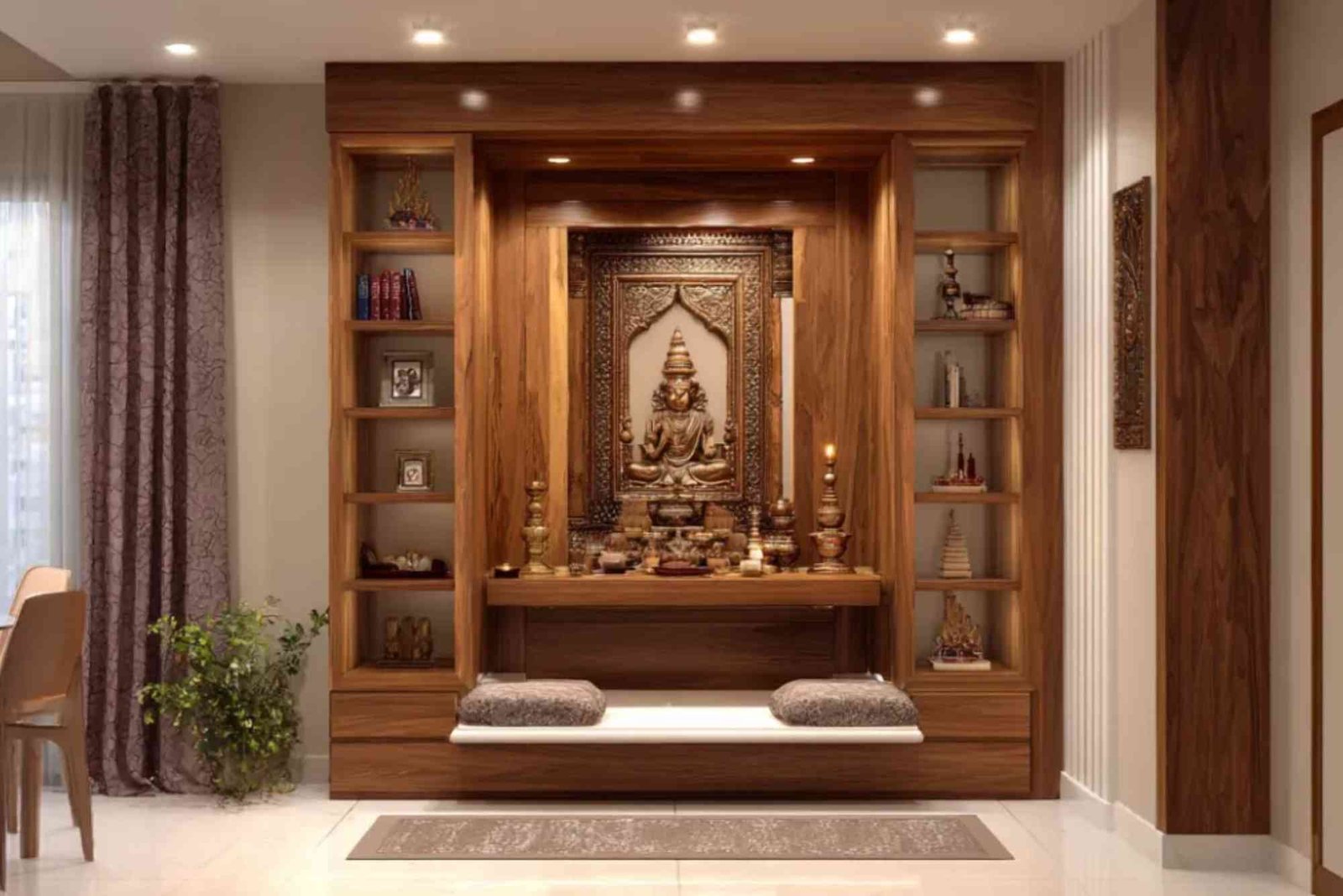 Indian Pooja Room Designs for Middle Class Homes